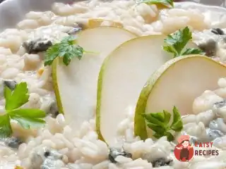 Різотто з грушами та синім сиром