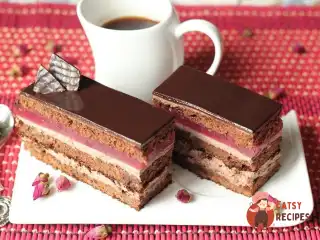 Шоколадно-малинові тістечка