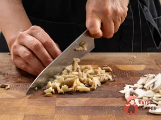 Крок 4: Човники з кабачків із тофу та грибами