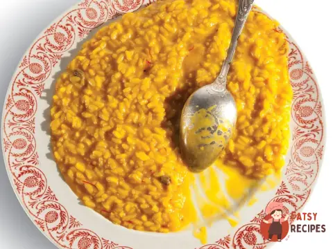 Різотто по-міланськи з шафраном