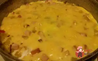 Омлет З Овочами Та Шинкою