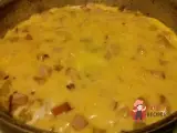 Омлет з овочами та шинкою