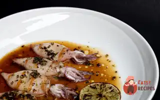 Кальмари З Соусом Понзу