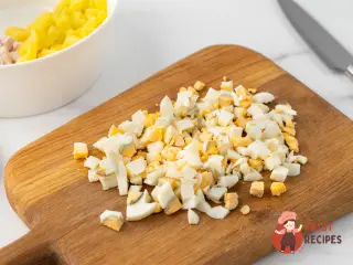 Крок 5: Салат «Грибний кошик» з куркою