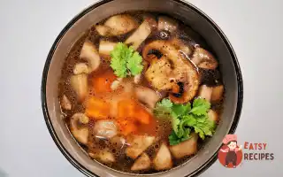 Курячий Суп З Грибами