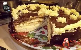 Торт «Чарівниця» З Ванільним Кремом.