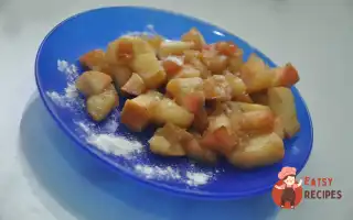 Смажені Яблука В Карамелі