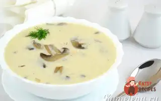 Крем Суп З Білих Грибів
