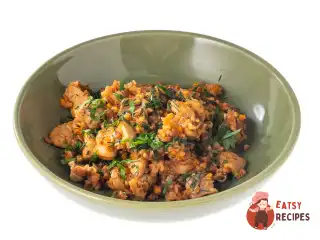 Гречана крупа з куркою