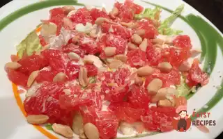 Салат З Курки З Грейпфрутом, Селера Та Горіхами