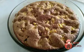 Шарлотка З Персиками