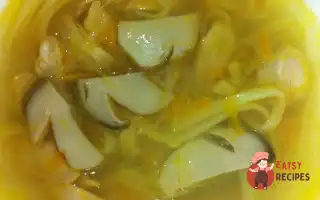 Суп З Білими Грибами Та Куркою