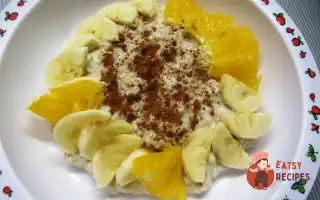 Вівсяна Каша З Корицею
