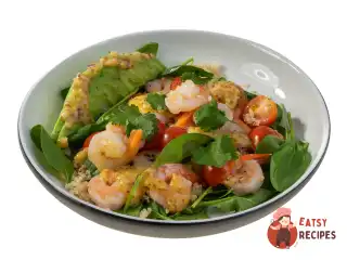 Салат з креветками