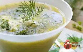 Суп-Пюре З Руколи З Козиним Сиром