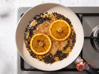 Крок 3: Карамельний чай з апельсином