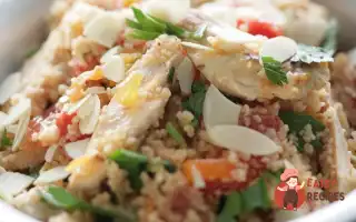 Курка В Мигдалі З Кускусом