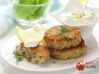 Рибні котлети з гірчичним соусом