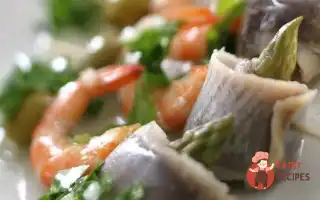 Салат З Креветками, Оселедцем Та Спаржею
