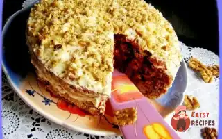 Торт З Буряка З Волоськими Горіхами