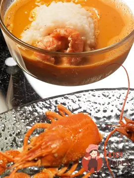 Раковий суп з коньяком