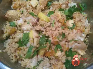 Овочевий салат із булгуром