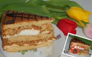 Торт «Снікерс»