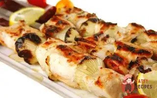 Курячі Шашлики В Лимонному Маринаді З Шафраном