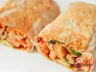 Шаурма домашня з куркою
