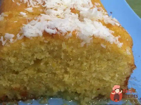 Апельсиновий кекс із манки