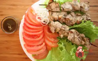 Курячі Шашлички, Мариновані В Ткемалі