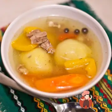 Шурпа на баранячому бульйоні