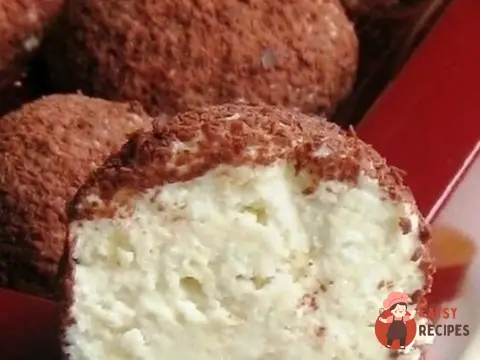 Цукерки з сиру з горіхами
