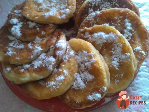 Оладки з сиром