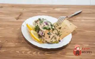 Лосось Із Лимоном, Запечений У Гриль-Папері