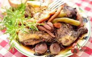 Курка У Вині З Грибами