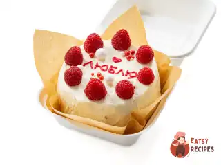 Ванільний бенто-торт