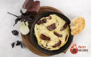 Яєчня З Бастурмою Та Топленою Олією