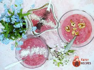Бананово-вишневе морозиво