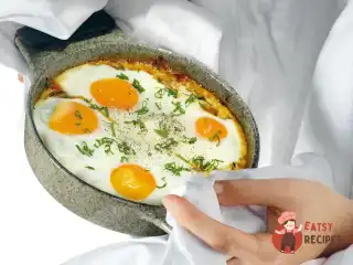 Запечені яйця у східному стилі