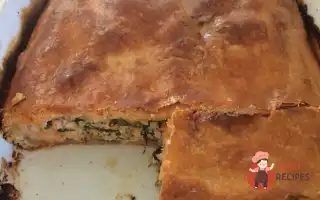 Пиріг Із Сьомгою Та Бринзою