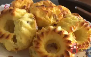 Сирники З Ізюмом У Духовці