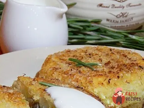 Пшоно-картопляні зрази з грибами
