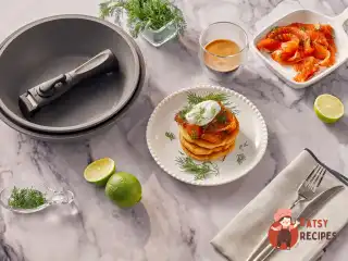 Драники з лососем