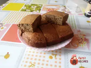 Кавово-банановий кекс