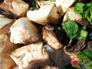 Крок 4: Печериці зі сметаною та сиром