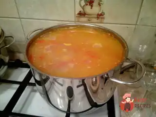 Іспанський швидкий суп з мідіями