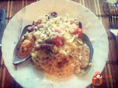 Різотто з морепродуктами (Risotto frutti di mare)