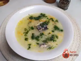 Рибний суп з пшеном