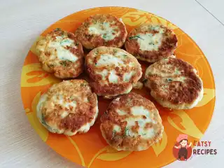 Сирники з сиром та зеленню